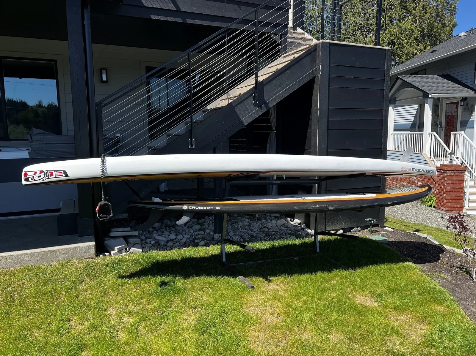 Paddle boards at Luxe Port Lookout